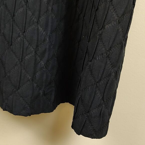 Mango MNG Black Quilted Jumper Fully Lined NWOT - Picture 4 of 8